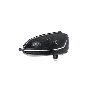 Ensemble de phares avant de voiture pour VW <span class=keywords><strong>Golf</strong></span> <span class=keywords><strong>5</strong></span> Mk5 2003-2011, phare LED avec animation de démarrage, plug and play, accessoires automobiles - Product Image 1