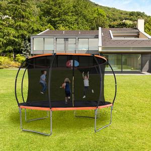<span class=keywords><strong>Trampoline</strong></span> de haute qualité en PVC, sûr et souple, pour l'extérieur, pour adultes et enfants, structure de 10 pieds avec <span class=keywords><strong>filet</strong></span> de protection - Product Image 1