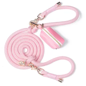 Strong Sturdy Comfortable Durable Dog Slip Rope Lead Premium Quality Mountain Climbing Rope Leash