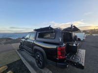Capot rigide pour pick-up VW Amarok BYD Shark Chevrolet Colorado, couvre-caisse de camion, étanche, pour le camping hors route, rangement, porte arrière