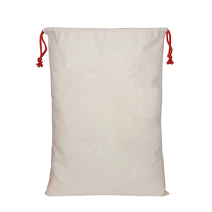 High King Wholesale 50cm X 70cm Canvas Sublimation Christmas <strong>Sack</strong> <strong>Large</strong> Blank <strong>Santa</strong> <strong>Sack</strong> - Product Image 1
