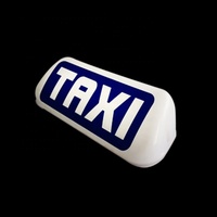 Taxi lumière électronique matériau de haute qualité aimant LED Taxi toit supérieur boîte à lumière publicitaire