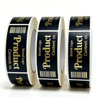 Étiquettes adhésives personnalisées en vinyle pour flacons de peptides, résistantes à l'eau et à la chaleur, forte adhérence, 3ml, 5ml, 10ml