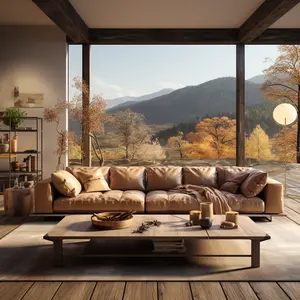 Американский Досуг элегантный коммерческий офисный диван большой коричневый кожаный диван с рукой 5 мест