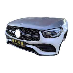 Pare-chocs avant d'occasion d'origine pour Mercedes-Benz <span class=keywords><strong>GLC</strong></span> W253 avec radiateur et garde-boue de capot de phare - Product Image 3