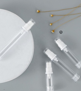 Summer Arrival 10ml Twist up Airless Pump Bottle Double Wall Round Vacuum for Cosmetic Liquid - Product Image 6