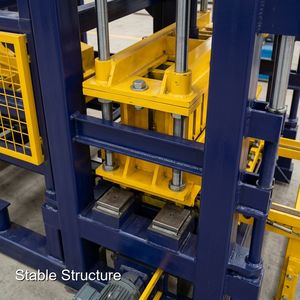 Aumente las ganancias de su negocio manufacturero hoy mismo con el sistema de máquina para fabricar bloques de hormigón Premium HF Machinery QT5-15 - Product Image 3