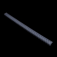 Chinabees Beehive Double Cell Cups Base mit Holzrahmen Bar Strips Set Imkerei-Tool 20 Stück 33-Holes Queen Bee Neuheiten