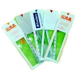 <span class=keywords><strong>Loupe</strong></span>-règle personnalisée réutilisable, étanche, avec logo et motif sur mesure, taille personnalisée, portable, pour l'école, le bureau, cadeaux promotionnels, en PVC - Product Image 2