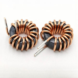 High current <b>magnetic</b> <b>ring</b> inductor22UH 15A 65125 filter coil iron-silicon-aluminum <b>magnetic</b> <b>ring</b> energy storage inductor choke - Product Image 1