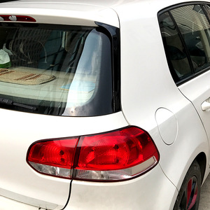 Alerón Trasero para Volkswagen Golf Mk6, ABS, Negro Piano, Textura de Fibra de Carbono, Modificación Lateral y Trasera para Volkswagen - Product Image 5