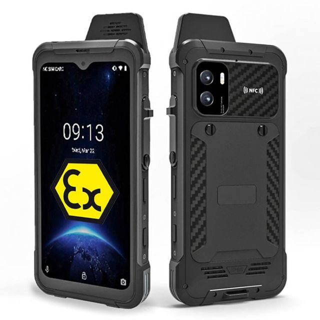 Cheapest Factory 6.3inch 8+256GB Android 12.0 NFC Explostion-proof Smart Phone mobile phone with google Service PTT