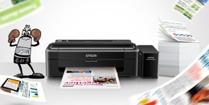 เครื่องพิมพ์อิงค์เจ็ทสี L130 สำหรับใช้ในบ้านและสำนักงาน รุ่นคลาสสิก ฟังก์ชั่นเดียว เครื่องพิมพ์อิงค์เจ็ท L130 แรงดันไฟฟ้า 220V สำหรับงานพิมพ์แบบซับลิเมชั่นดิจิตอล - Product Image 6