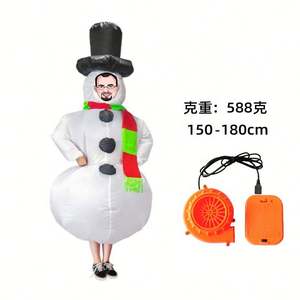 <span class=keywords><strong>Disfraz</strong></span> <span class=keywords><strong>de</strong></span> Mascota <span class=keywords><strong>de</strong></span> Navidad inflable para adultos Santa Claus pingüino hombre <span class=keywords><strong>de</strong></span> pan <span class=keywords><strong>de</strong></span> jengibre muñeco <span class=keywords><strong>de</strong></span> nieve ciervo-para diversión festiva - Product Image 3