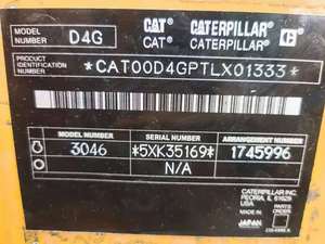 รถดันดินขนาดเล็ก CAT D4G LGP มือสอง กำลัง 120 แรงม้า แบบตีนตะขาบ สำหรับงานก่อสร้าง - Product Image 3