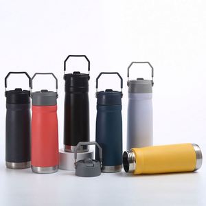 Vaso de Acero Inoxidable Brasileño 304 de 18/22 oz para Auto, Portátil para Actividades al Aire Libre, Uso en Oficina, Artículos Promocionales para Bebidas - Product Image 1