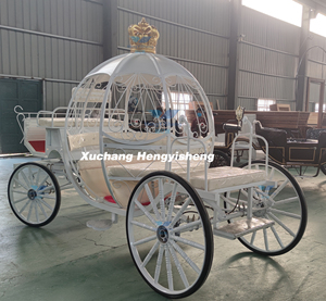 Chariot de cendrillon Premium pour <span class=keywords><strong>Central</strong></span> Park Buggy de mariage de haute qualité pour toutes les occasions - Product Image 3