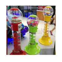 Fournisseur direct Distributeur automatique de boules rebondissantes de bonbons en spirale Distributeur de capsules de gumball Maquina Expendedora De Dulces