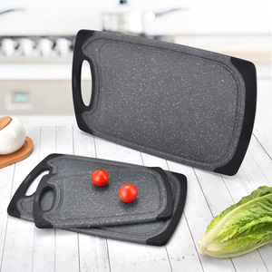 Plastic Cutting <b>Board</b> Set 3pcs Rectangle Dishwasher Safe For Kitchen Fruits Vegetables - Product Image 2