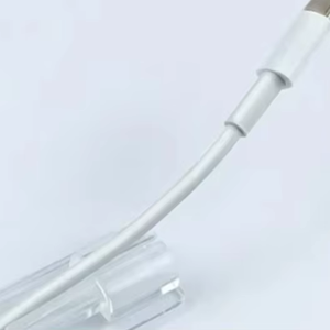 5pcs in màu xanh lá cây khủng long thiết kế TPU tường sạc bảo vệ bìa cho Iphone điện thoại di động 20W nhanh sạc cáp dữ liệu - Product Image 3