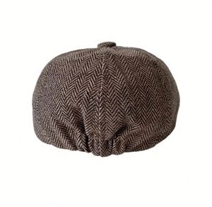 Classic Vintage Newsboy Cap for Men Cotton Flat Top Cabbie Style Fashionable Retro Driving Hat Perfect Tiene Har Gift - Product Image 3
