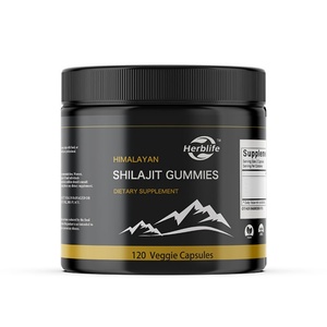 Gomitas de Shilajit OEM, Gomitas de Shilajit Puro del Himalaya para Suplemento Masculino, Gomitas de Shilajit Doradas para Mujeres - Product Image 1