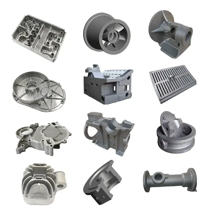 Custom aluminum casting foundry sand casting ductile cast iron parts