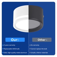 Plafonniers encastrés sans cadre anti-éblouissement pour hôtels, spots LED/plafonniers LED/projecteurs