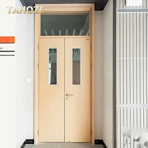 Porte de bureau en acier thermolaqué avec isolation thermique pour salle de classe et bâtiment de bureau <span class=keywords><strong>d</strong></span>'enseignants - Product Image 2