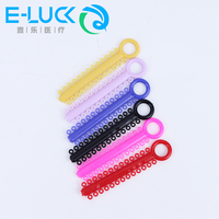 Attaches élastiques orthodontiques dentaires, élastiques colorés, attaches dentaires, appareils dentaires, matériel de traitement, manuel
