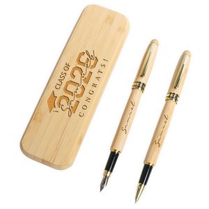 Coffret de stylos avec nom gravé, cadeau de diplôme personnalisé, souvenir de la promotion 2026, cadeau de fin d'études - Product Image 1