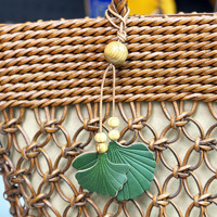 Porte-clés Ours en Cuir Véritable Fait Main, Rembourré 3D, Charme de Sac Ours Mignon, Pendentif Animal pour Ornement de Sac à Main, Souvenir, Cadeau