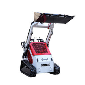 Mini-chargeuse compacte sur chenilles Soamte avec moteur EPA Kubota Diesel, pompe Huade, fabrication chinoise, boîte de vitesses à attache rapide - Product Image 3