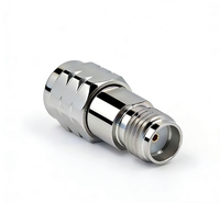 Adaptateur RF coaxial haute précision 1.85/SMA-JKG1 50 ohms, faible perte, acier inoxydable, pour micro-ondes, fréquence 10 MHz-18 GHz, VSWR 1.15:1