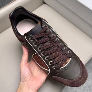 Sports Outdoor Retro Lace-up Comfort Fashion Walking <b>Shoes</b> High Quality Designer Sneaker Breathable Low Top Leather Mesh - Product Image 6