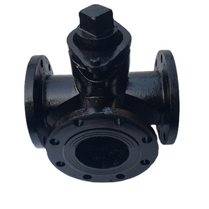 Vanne à bouchon à trois voies de haute qualité, vanne à bouchon à bride, vanne à bouchon haute pression - Product Image 4