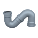Capuchon de ventilation silencieux anti-blocage en PP pour toit, raccord de ventilation pour tuyau d'égout à prise unique