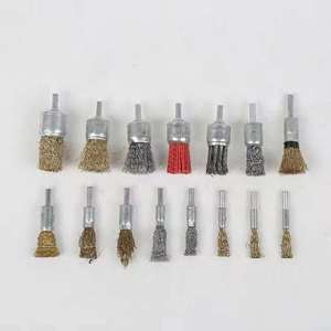 Cepillos de copa rotatorios finos, mini cepillos abrasivos de nailon tipo bolígrafo, cepillos de copa de rueda de latón inoxidable RPM, cepillos de alambre de acero - Product Image 5