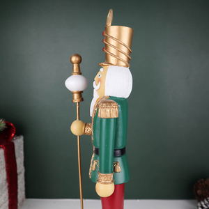 Di trasporto del nuovo Creativo Regali Di <span class=keywords><strong>Natale</strong></span> di Legno Schiaccianoci Artigianato Fatti A Mano Colorato Disegno o Modello Schiaccianoci - Product Image 5
