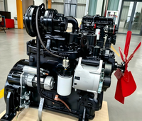Ensemble moteur 4BT3.9 pour moteurs diesel Cummins refroidis par eau, 4 cylindres, 4 temps, 45 kW, 60 kW, 75 kW, 60 ch, 80 ch, 100 ch, 2500 tr/min
