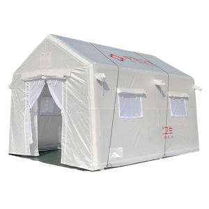 Carpa de aire inflable de invierno segura doble Panda profesional de 2 dormitorios para 8-10 personas> 3000mm impermeable de tela Oxford - Product Image 4