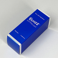 Boîte en carton de 350 g avec logo personnalisé, boîte d'emballage pour produits de soin de la peau, boîte d'emballage pour accessoires électroniques avec trou de suspension