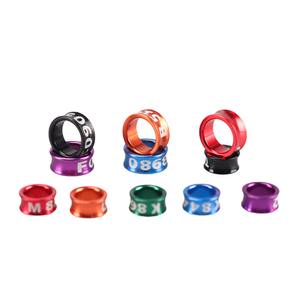 Tijgerhuid Papegaaienpoot Vogelring met Gegalvaniseerde Legering Gesloten <span class=keywords><strong>Ring</strong></span> Vogelring Lasergraveermachine voor Vogels - Product Image 4