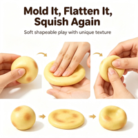 En gros, Boule anti-stress réaliste en forme de pomme de terre, en TPR, impression numérique, à remontée lente, jouet sensoriel personnalisable, cadeau anti-stress