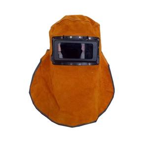 Masker las kulit sapi murni uniseks, pelindung leher Anti melepuh desain hidung tahan suhu tinggi - Product Image 6