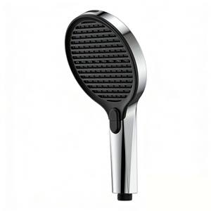 Handheld Shower Head 5.5 Inch Round 3 Function Spray Massage Rain Pressurization Easy Cleaning Portable Bath <b>Hardware</b> - Product Image 3