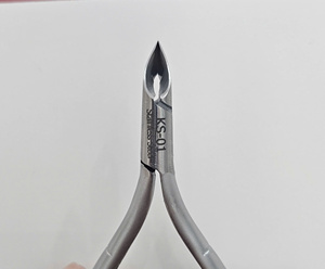 Custom Logo Premium Stainless Steel Finger Manicure Set Cuticle Nipper Durable Ergonomic Design Portable Wide Jaw Opening for - Product Image 3