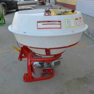 La Chine agriculture 3 points tracteur PTO conduit herbe <span class=keywords><strong>semoir</strong></span> vitesse ajuster PE plastique trémie engrais épandeur - Product Image 3