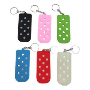 تعليقة حذاء بشكل فأر مخصصة بشعار، حلية ثلاثية الأبعاد بتصميم لامع يمكن صنعها بنفسك، ميدالية مفاتيح بتصميم كرتوني جذاب من مصممين تجاريين - Product Image 2