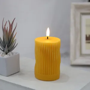 3D-свеча Matti с реальным пламенем